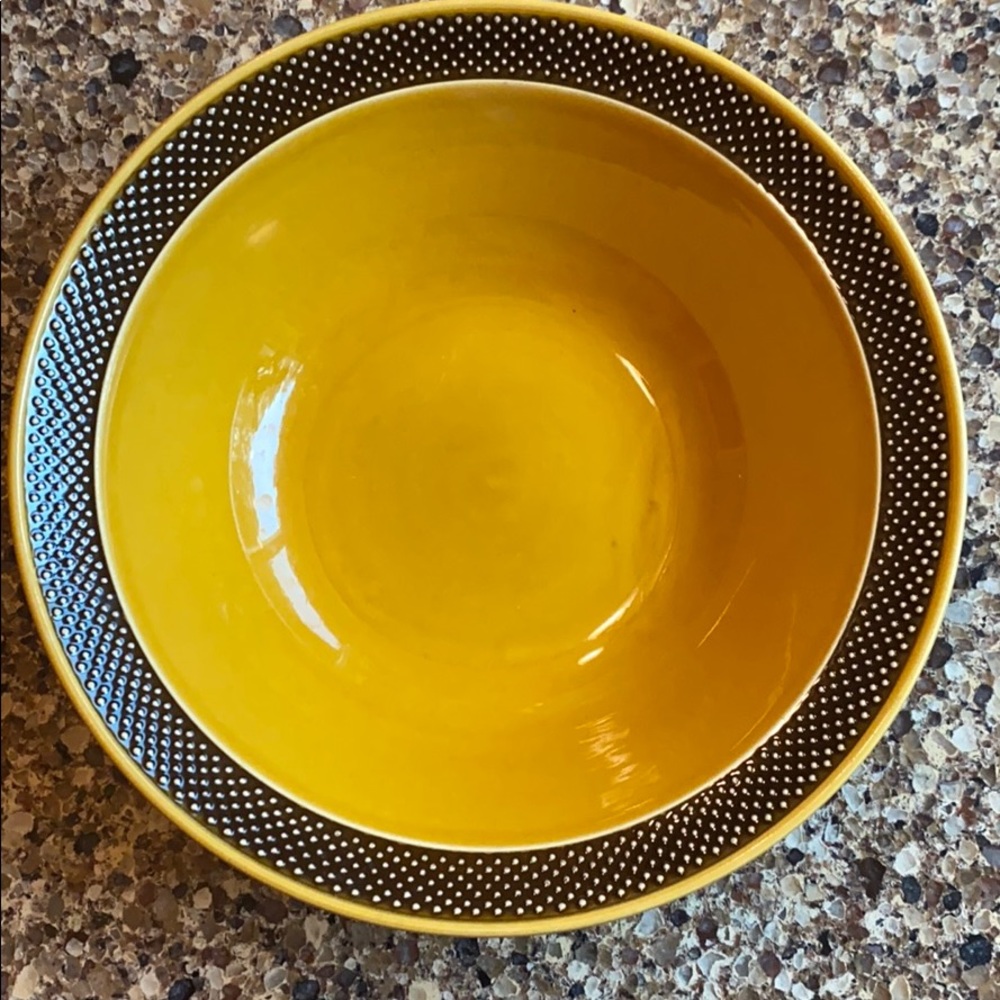 Vtg Aurora Ironstone Harmony House Serving Bowl